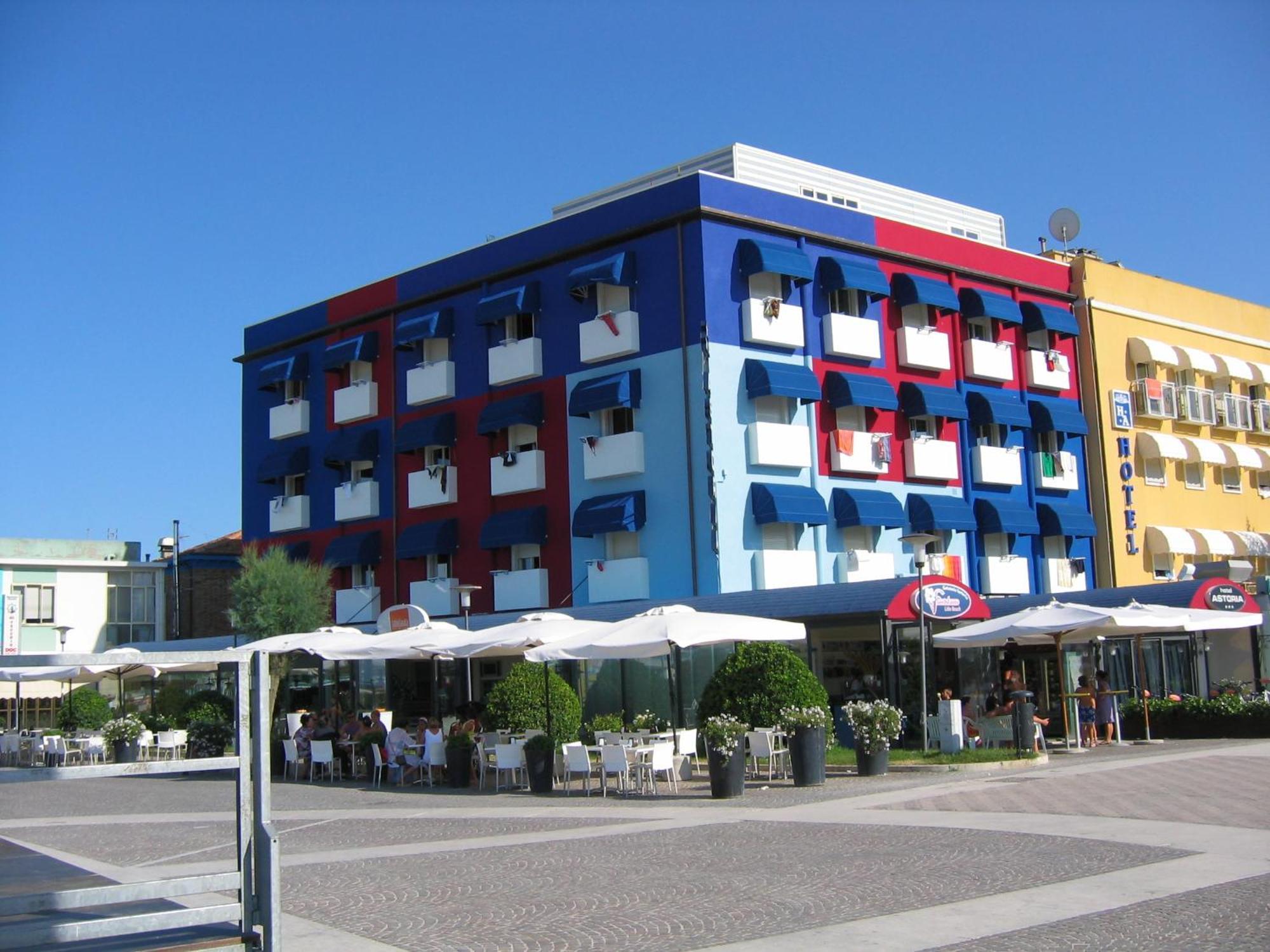 Astoria Hotel Pesaro Exterior foto